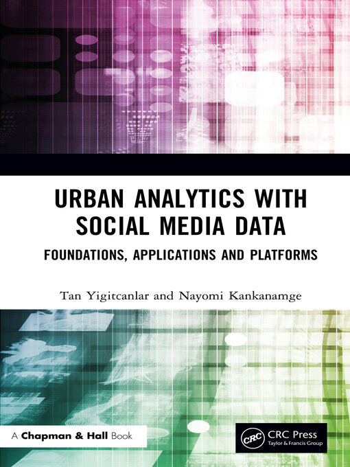 Title details for Urban Analytics with Social Media Data by Tan Yigitcanlar - Wait list